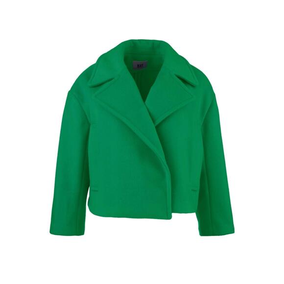 NEW KUT FROM THE KLOTH harper notch collar jacket in green - Picture 5 of 5
